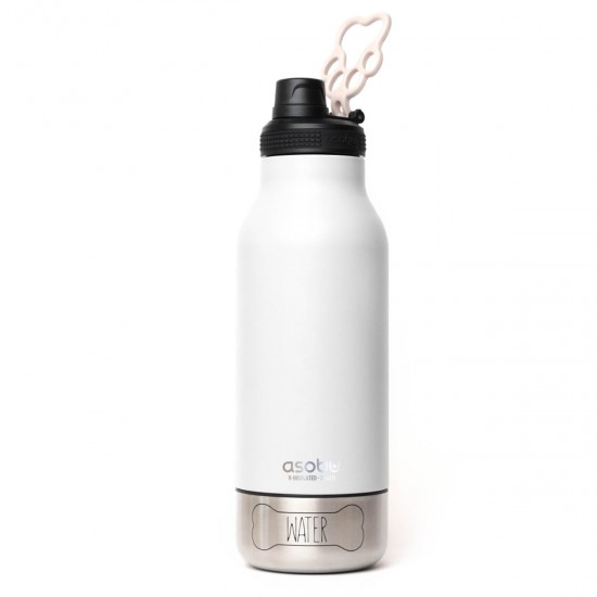 Botella Térmica Buddy Black 1 l 210 ml y 270 ml Asobu