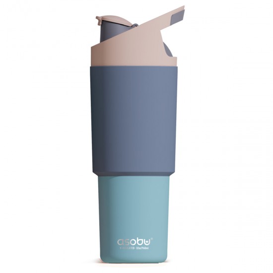 Botella Térmica Deportiva Cosmic Pastel Blue 1 l Asobu