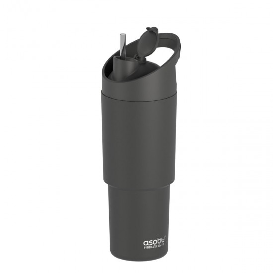 Botella Térmica Deportiva Cosmic Black 1 l Asobu