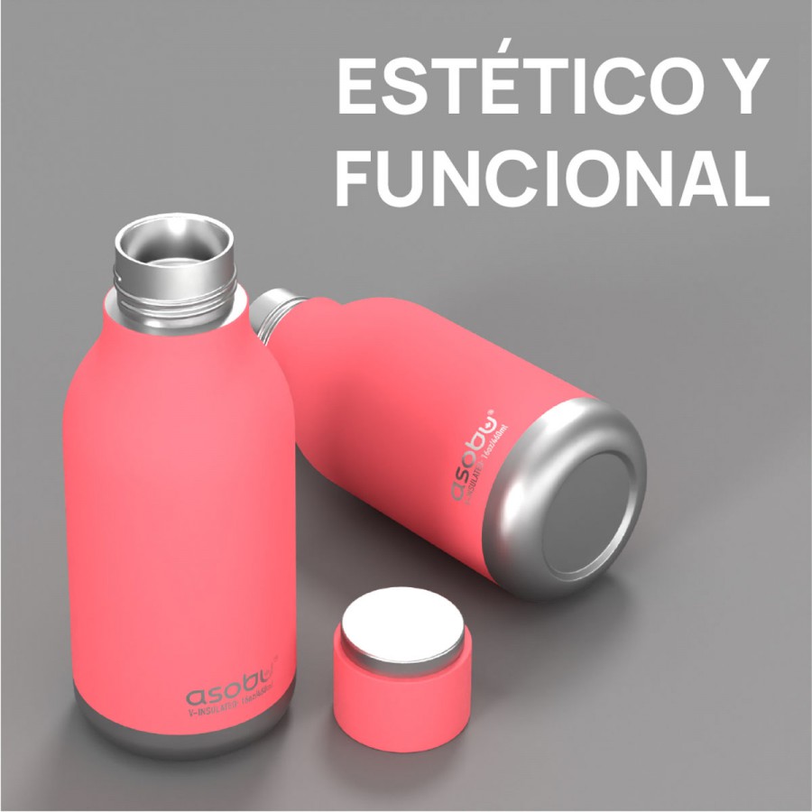 Botella Térmica Urban Peach 460 ml Asobu