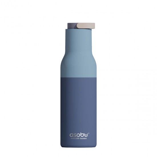 Botella Térmica Metro Pastel Blue 650 ml Asobu