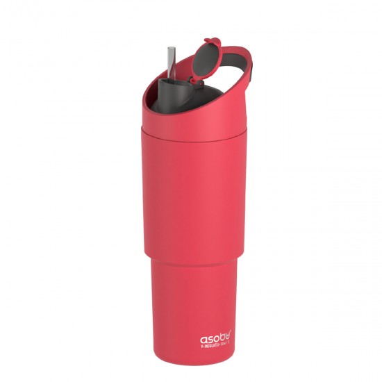 Botella Térmica Deportiva Cosmic Red 1 l Asobu