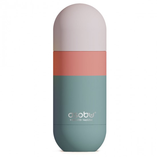 Botella Térmica Orb Pastel Green 420 ml Asobu