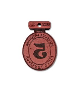 Sello Moneda 5 Centavos