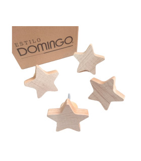 Percheros Estrellas x 4