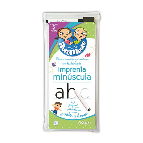 Libro Abremente Para Escribir Y Borrar Imprenta Minúscula