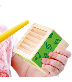 Set de Música Apilable Hape Instrumentos de Juguete