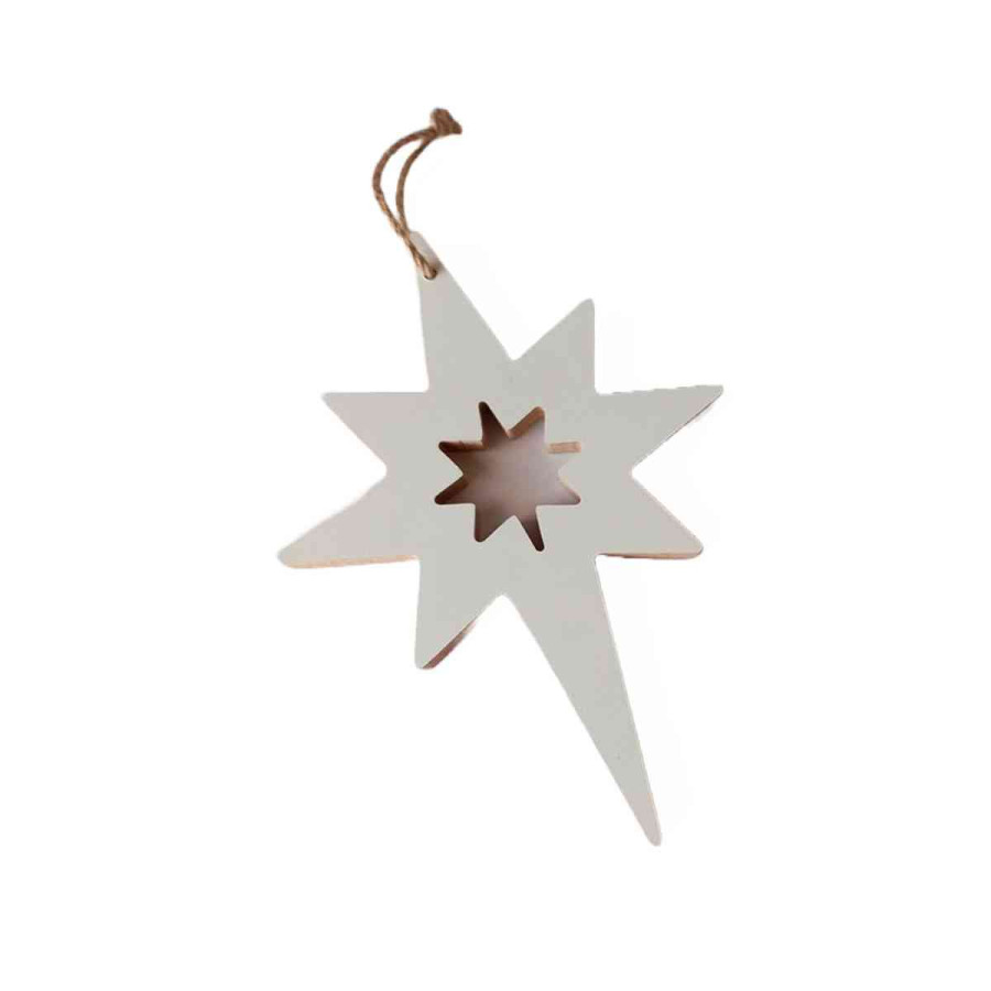 Adorno de Estrella de Belén 25 cm