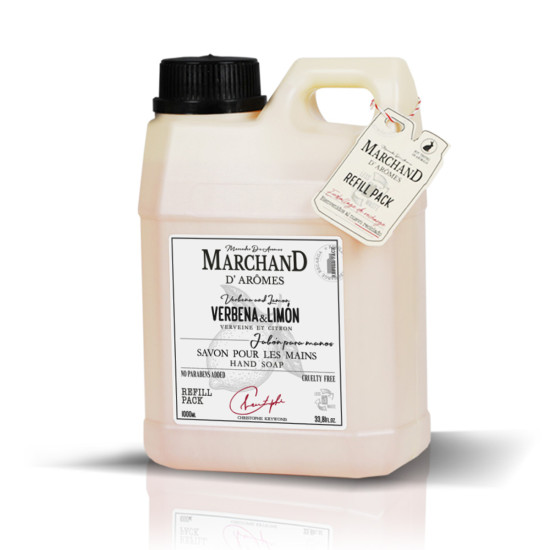 Refill Jabón Líquido Marchand D Aromes 1 Lts Verbena y Limón