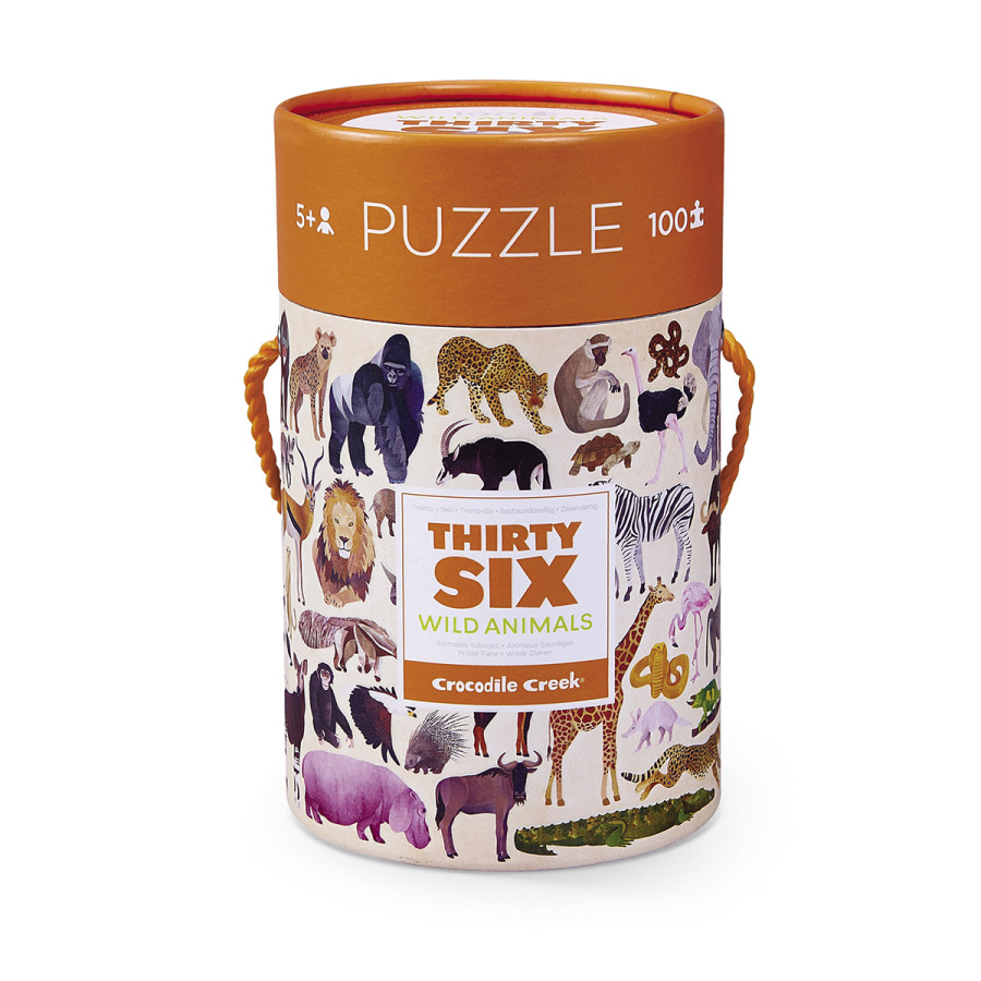 Puzzle de 100 piezas animals salvajes