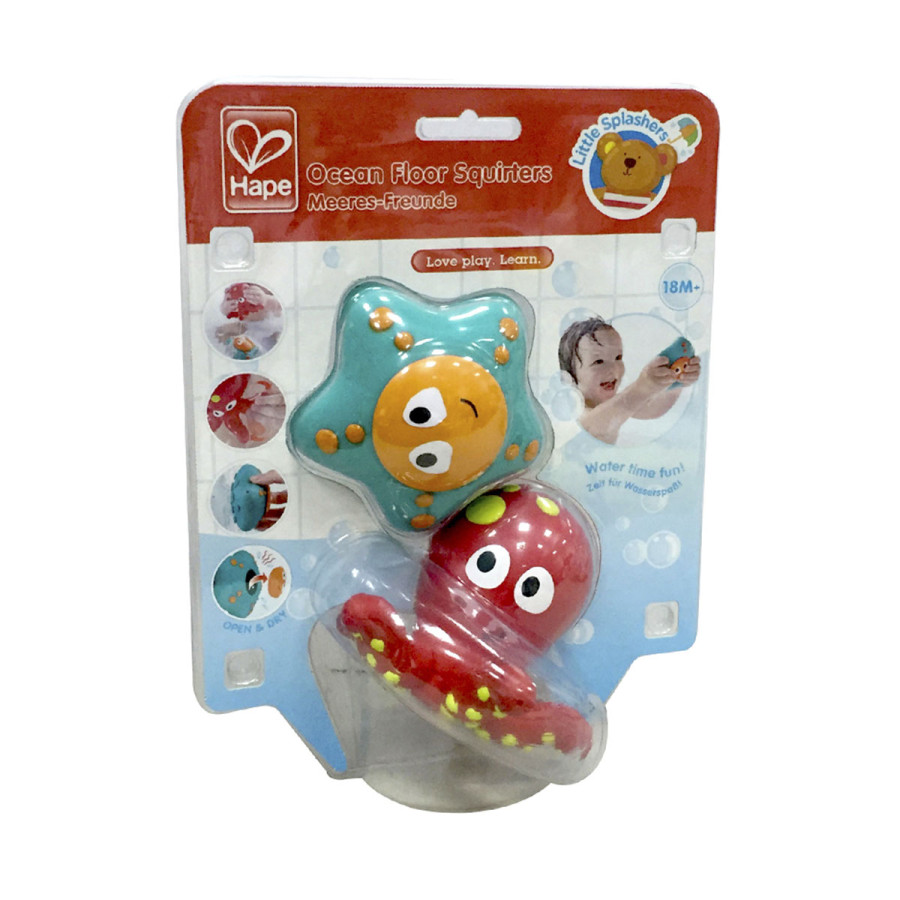 Amigos de Suelo Oceánico Hape Juguete con Chorro de Agua para el Baño