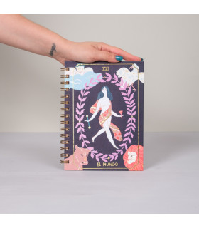 Cuaderno A5 Rayado El Mundo Fera Design