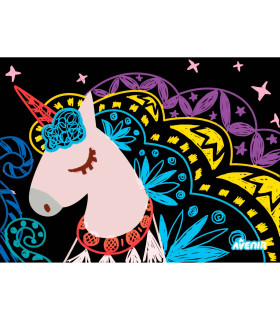 Scratch Art 4 Unicornios Mágicos Avenir