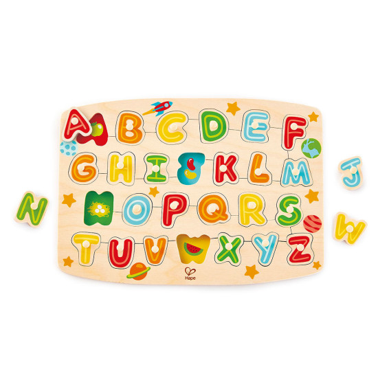 Rompecabezas de Alfabeto Hape Juego Didáctico