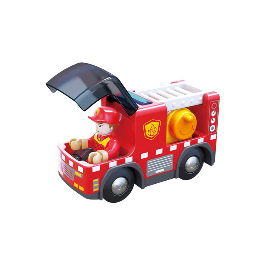 Camión de Bomberos de Juguete con Sirena Hape