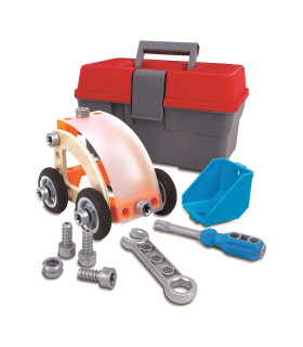 Set de Construcción de Auto 37 Piezas Junior Inventor Hape