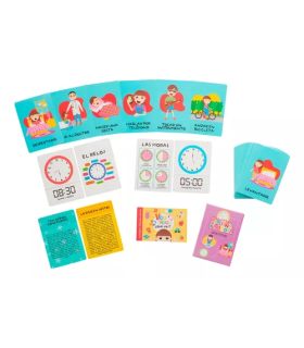 Cartas Didácticas Mi Rutina Y La Hora Barco De Papel