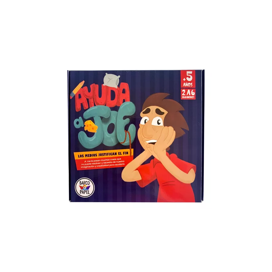 Juego De Mesa Ayuda A Joe Barco De Papel