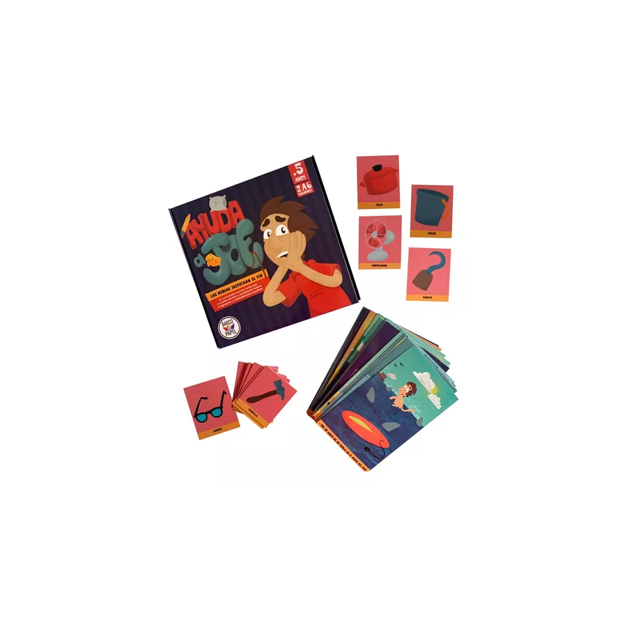 Juego De Mesa Ayuda A Joe Barco De Papel