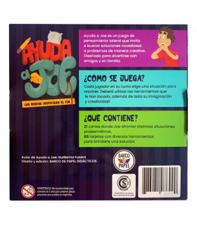 Juego De Mesa Ayuda A Joe Barco De Papel