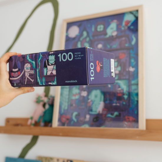 Puzzle Infantil 100 Piezas Los Miedos Amigos