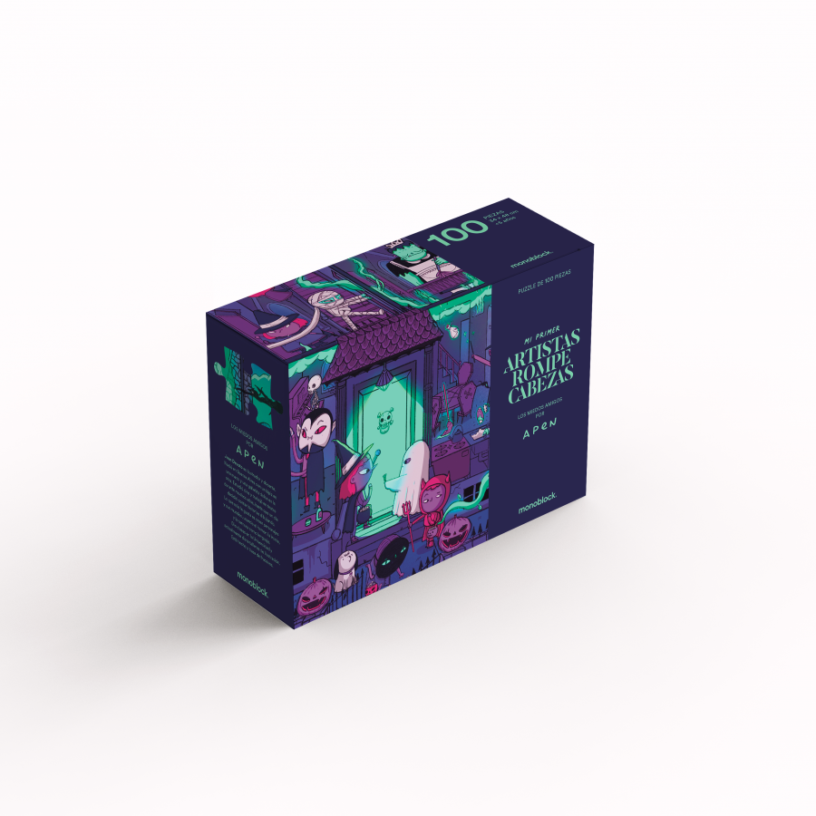 Puzzle Infantil 100 Piezas Los Miedos Amigos