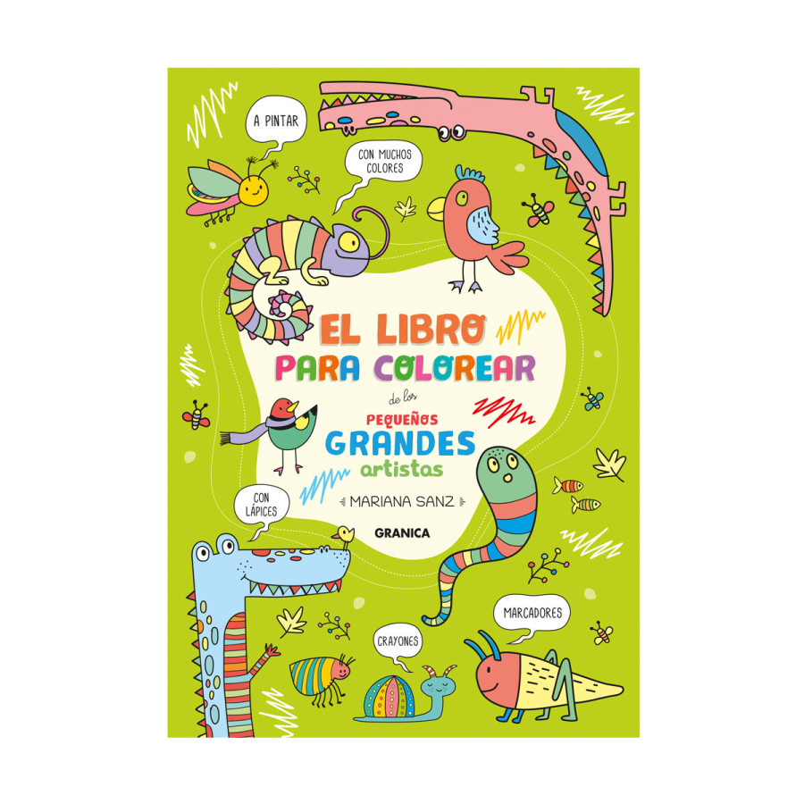 Libro para Colorear de los Pequeños Grandes Artistas Granica
