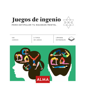 Libro Alma con Juegos de Ingenio para Estimular tu Agudeza Mental