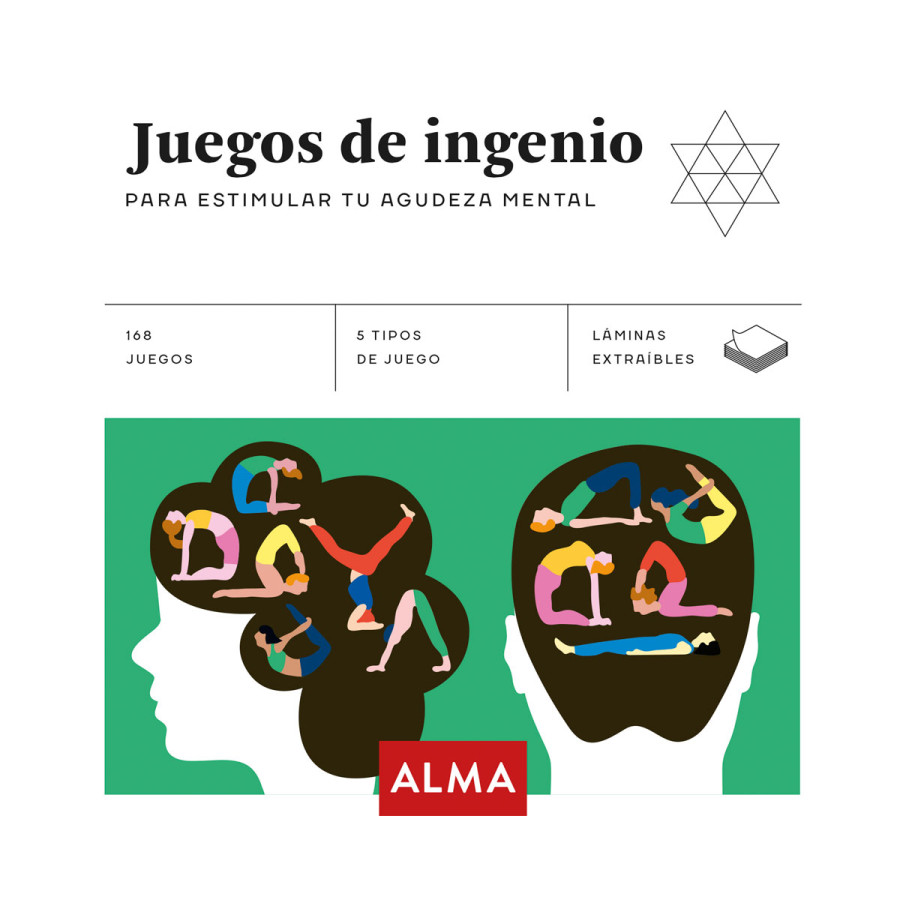 Libro Alma con Juegos de Ingenio para Estimular tu Agudeza Mental