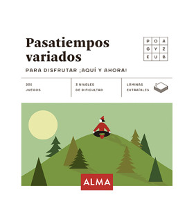 Libro con Juegos Alma Pasatiempos Variados