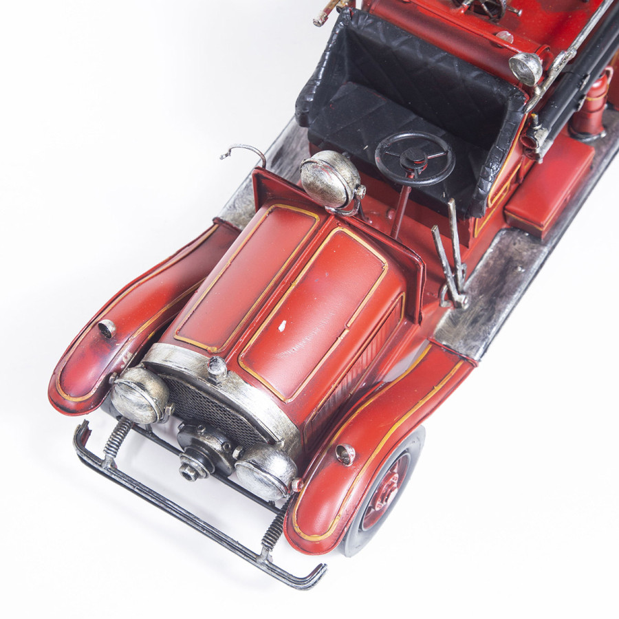 Adorno de Camión de Bomberos Rojo