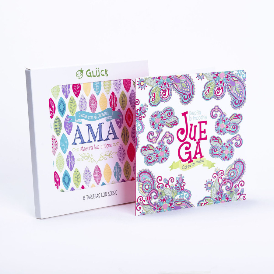 Tarjetas Ama y Juega x 8