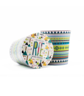 Vaso plástico Ríe x 2