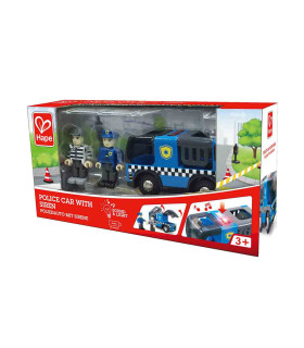 Auto de Policía de Juguete con Sirena Hape