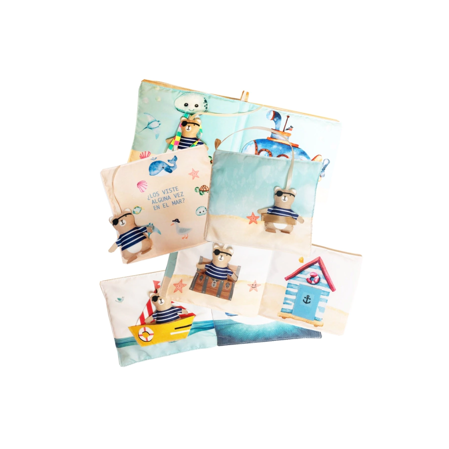 Libro sensorial Ninas Cheese Mi amigo el mar