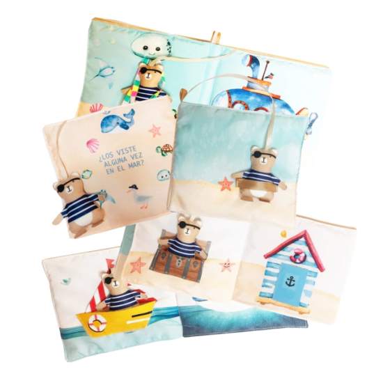 Libro sensorial Ninas Cheese Mi amigo el mar