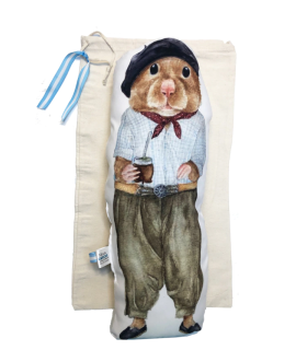 Almohadon Colección Nina Explora Argentina Zoilo El Gaucho