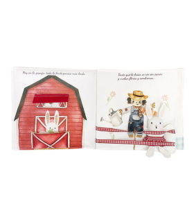 Libro Ninas Cheese Baby Soft Día de granja