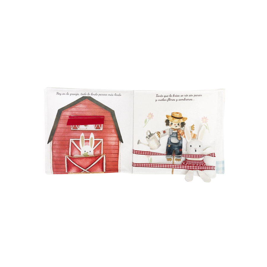 Libro Ninas Cheese Baby Soft Día de granja