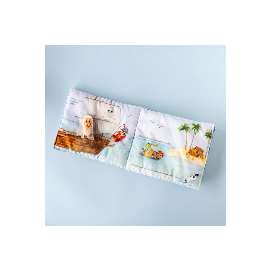 Libro sensorial Nina imagina