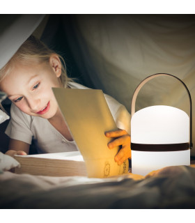 Lámpara LED Lumis Recargable Curry 18.5 cm 0.3 W Alparamis