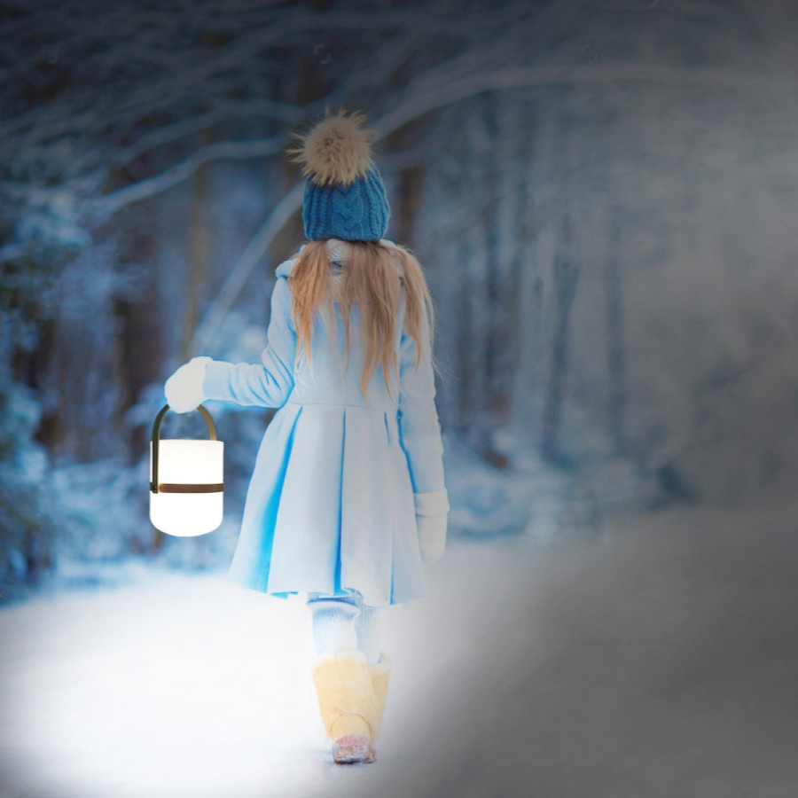 Lámpara LED Lumis Recargable Curry 18.5 cm 0.3 W Alparamis