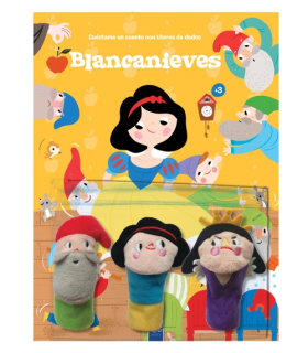 Cuéntame un cuento con títeres de dedos Blancanieves