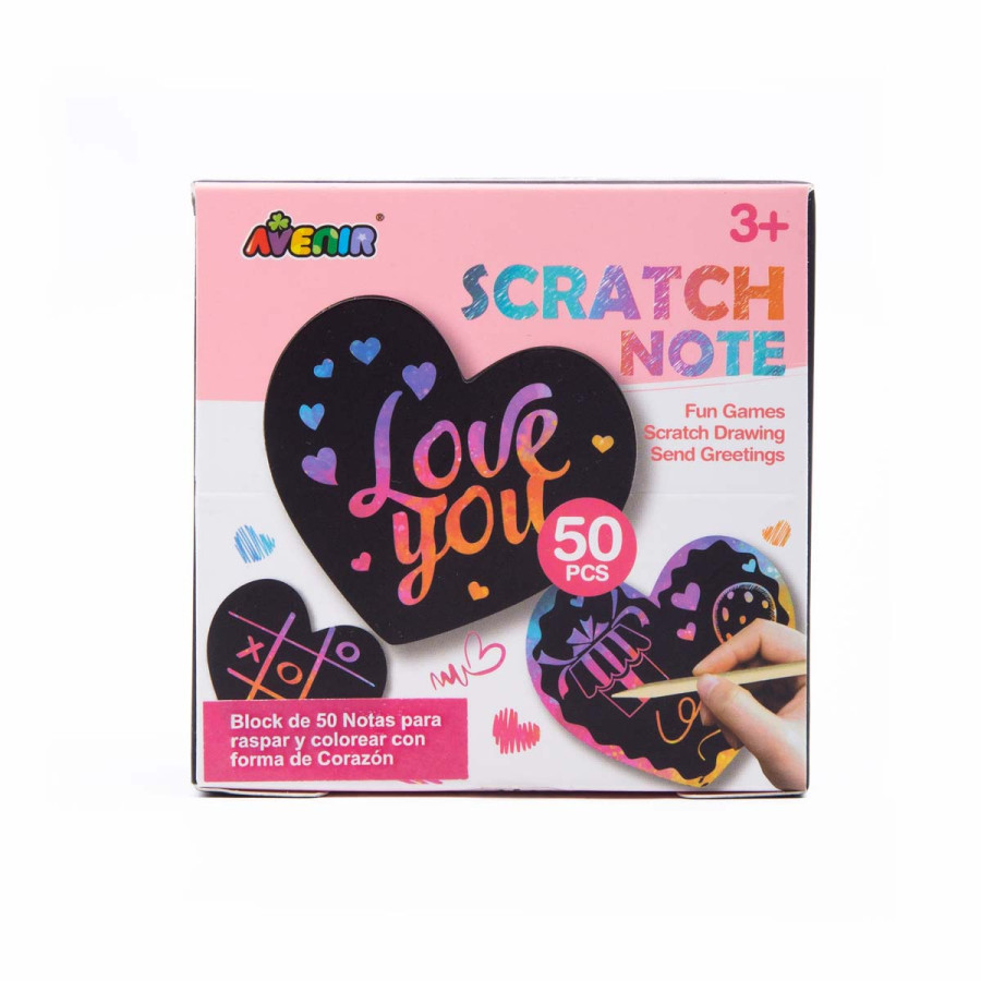 Block de Notas Heart Scratch Note Avenir