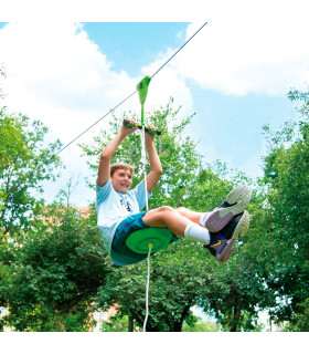 Tirolesa 30 m con Sistema de Freno Quickset Trelines Hape