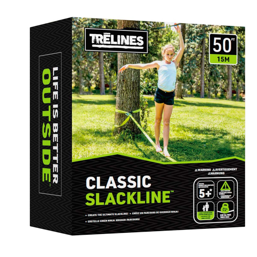 Cinta de Equilibrio Slackline Clásica 15 m Trelines Hape