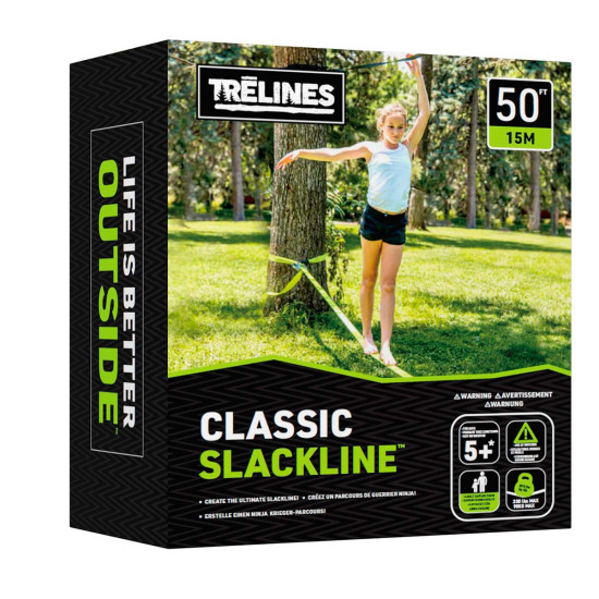 Cinta de Equilibrio Slackline Clásica 15 m Trelines Hape