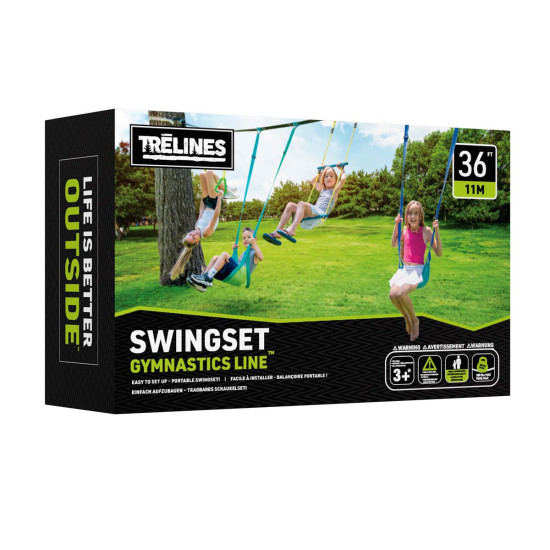 Línea de Columpios Swing Gymnastics 11 m Trelines Hape