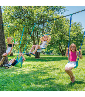 Línea de Columpios Swing Gymnastics 11 m Trelines Hape