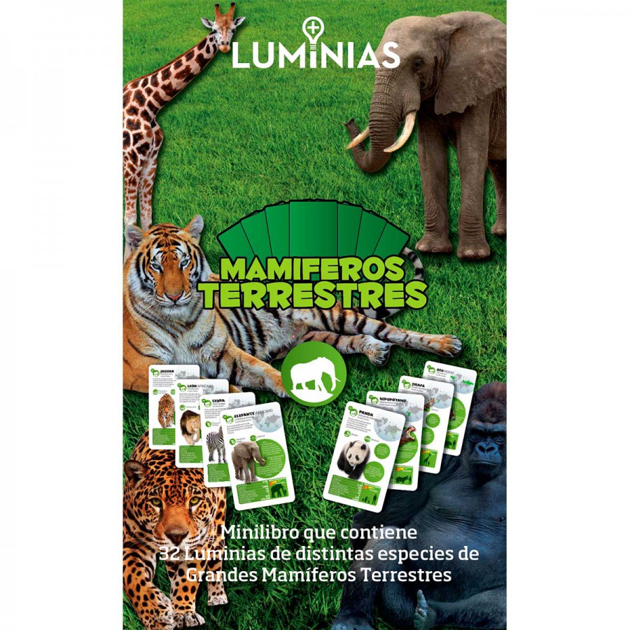 Cartas clásicas Grandes Mamíferos Terrestres Luminias